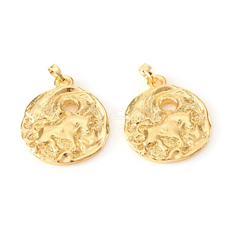 Brass Pendants KK-I672-02B-1