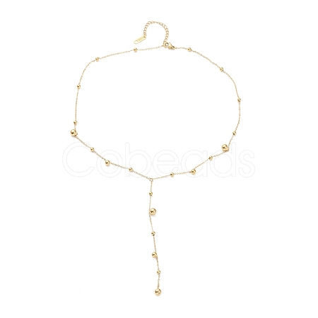 304 Stainless Steel Pendant Necklaces NJEW-K118-19G-1