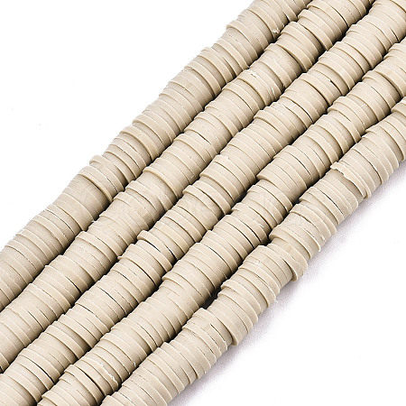 10 Strands Handmade Polymer Clay Beads Strands CLAY-TA0001-25-1