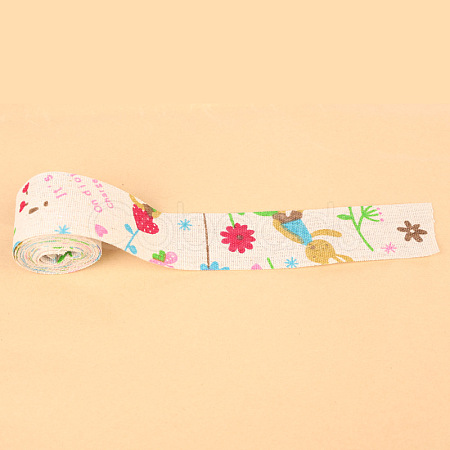 Cotton and Linen Wired Ribbon FABR-PW0001-246E-1