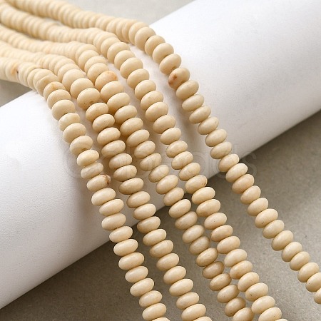 Natural Fossil Beads Strands G-S366-131-1