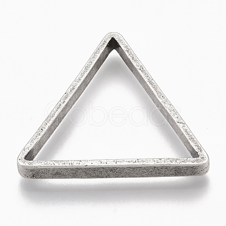 Tibetan Style Alloy Linking Rings PALLOY-S120-200-NR-1