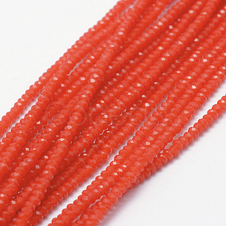 Opaque Glass Beads Strands LS-EGLA-J144-NB03-1