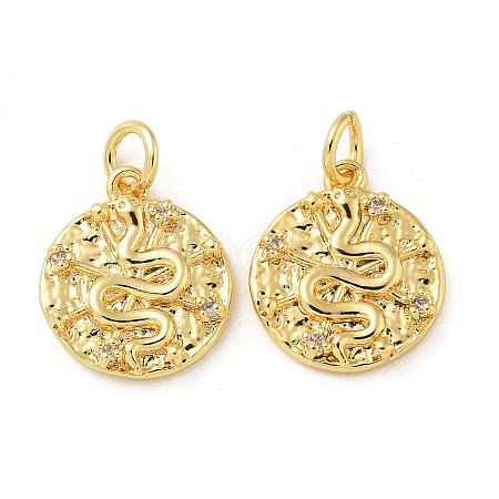 Brass Pendents KK-R210-04G-1