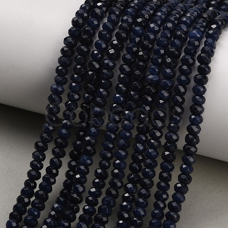 Dyed Natural White Jade Beads Strands GG-CBAF9EE-A14-3x4mm-1