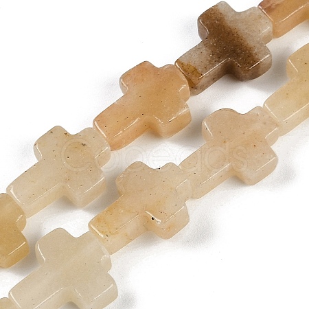 Natural Topaz Jade Beads Strands G-I369-A10-02-1
