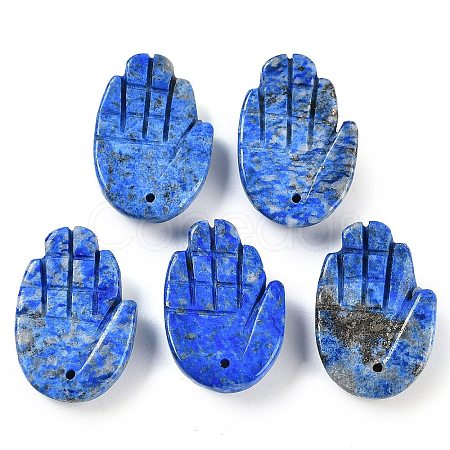 Natural Lapis Lazuli Pendants G-K359-03H-1