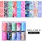 Nail Art Transfer Stickers, Nail Decals, DIY Nail Tips Decoration for Women, Mixed Color, Cloud Pattern, 100x4cm, 10rolls/box