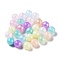 Transparent Acrylic Beads, Imitation Jelly, Round, Mixed Color, 10mm, Hole: 2mm, about: 920pcs/500g