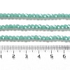 Electroplate Opaque Glass Beads Strands LS-EGLA-A035-P3mm-A14-4