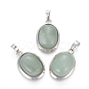 Natural Green Aventurine Pendants G-L512-D14-1