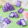 Rectangle Paper Jewelry Storage Gift Boxes with Bowknot LS-CON-TAC0014-09A-5