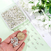 400Pcs Alloy Beads FIND-SP0002-36B-3