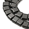 Electroplated Non-magnetic Synthetic Hematite Beads Strands G-C106-B02-14B-3