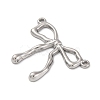 Non-Tarnish 304 Stainless Steel Connector Charms Links STAS-U018-04P-03-2