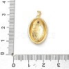 Brass Enamel Pendants KK-CBA2CFD-03G-B-3