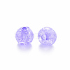 Transparent Crackle Acrylic Beads X-MACR-S370-G8mm-2