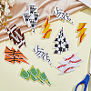 16Pcs 8 Colors Lightning Hotfix Patches PATC-HS0001-06-6