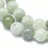Natural Myanmar Jade/Burmese Jade Beads Strands G-D0001-08-4mm-3