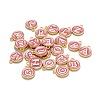 Initial Letter A~Z Alphabet Enamel Charms ENAM-Q437-03-3