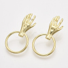 Alloy Stud Earring Findings PALLOY-S121-145-1