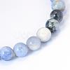 Natural Sodalite Round Bead Strands G-E334-4mm-08-2