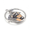 Halloween Theme Alloy Enamel Pendants ENAM-J649-12P-02-3