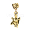 Tibetan Style Alloy European Dangle Charms MPDL-G013-12AG-1