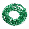 Glass Beads Strands EGLA-A034-T4mm-D18-2