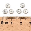 Brass Rhinestone Spacer Beads RB-A014-Z5mm-01S-2