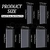 5Pcs 5 Styles Acrylic Board TOOL-CP0001-39-2
