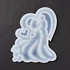 Lovers Shape Food Grade Silhouette Silicone Lollipop Molds DIY-D069-06-4