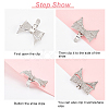 Alloy Rhinestone Shoe Decorations DIY-FG0003-79P-5