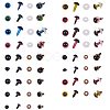 Craft Plastic Doll Eyes Stuffed Toy Eyes DIY-PH0001-62-4