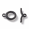 304 Stainless Steel Toggle Clasps Ion Plating(IP) STAS-K209-06B-1