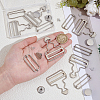 6 Bags Adjustable Iron Buckles IFIN-CY0001-05P-3