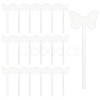 24Pcs Transparent Acrylic Stirring Rods AJEW-FG0003-15B-1
