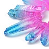 Natural Quartz Crystal Beads Strands G-K191-01D-4