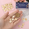 26Pcs 26 Styles Brass Micro Pave Cubic Zirconia Charms KK-SC0006-94-4