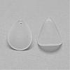 Transparent Acrylic Pendants FACR-S027-SB518-2