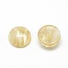 Watermelon Stone Glass Cabochons G-R416-10mm-39-2