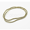 Round Non-magnetic Synthetic Hematite Beads Strands X-G-D617-2mm-27-3