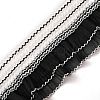 Polyester Double-Layer Organza Ribbons OCOR-WH0060-23A-1