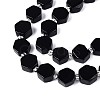 Natural Obsidian Beads Strands G-P534-A22-02-3
