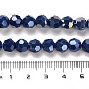 Opaque Glass Beads Stands EGLA-A035-P8mm-B09-4