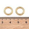 Ion Plating(IP) 304 Stainless Steel Closed Jump Rings STAS-G393-06G-01-3