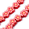 Handmade Polymer Clay Bead Strands CLAY-N011-48A-4