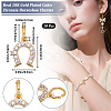 10Pcs Brass Micro Pave Clear Cubic Zirconia Charms KK-CN0002-85-2