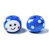 Handmade Bumpy Lampwork Beads Strands LAMP-Q031-009B-4