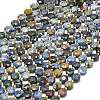 Natural Dumortierite Beads Strands G-C116-A81-02-2